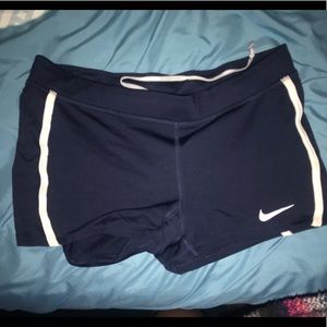 Nike Spandex navy shorts